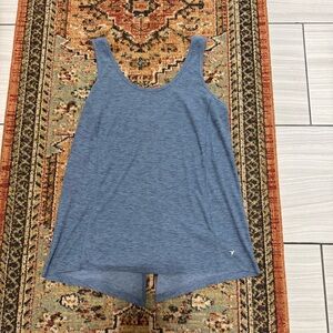 Old Navy active Heather Blue Tank